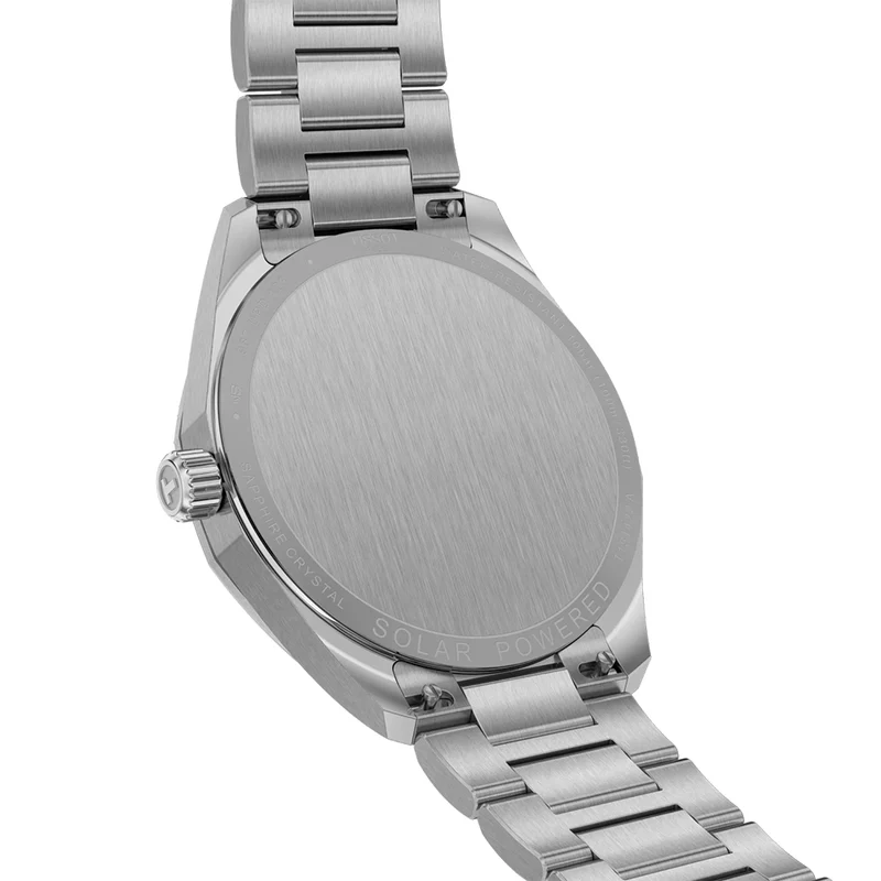 PRC 100 Solar Quartz 39mm - Silver on Bracelet