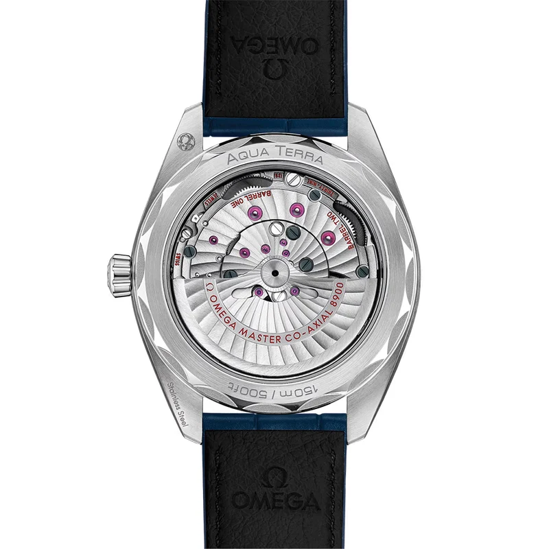 Seamaster Aqua Terra 150M 41mm - Blue on Leather Strap