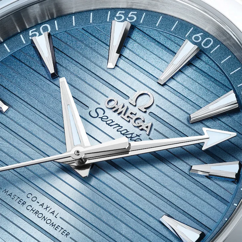 Seamaster Aqua Terra 150M 41mm - Blue on Rubber Strap