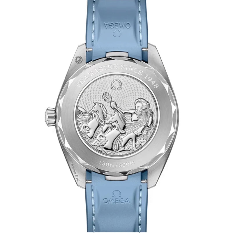 Seamaster Aqua Terra 150M 41mm - Blue on Rubber Strap