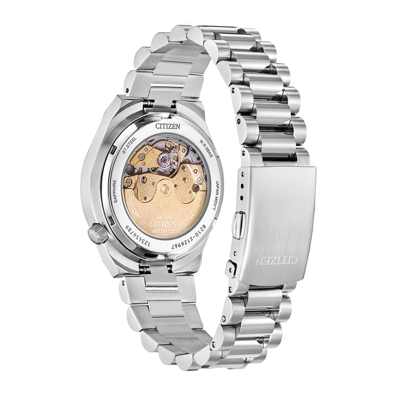 Tsuyosa Automatic 37mm - Pastel Pink on Bracelet