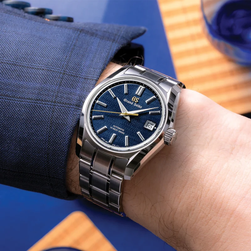 SBGH353 "Shūbun" Heritage Hi-Beat 36000 40mm - Blue on Bracelet