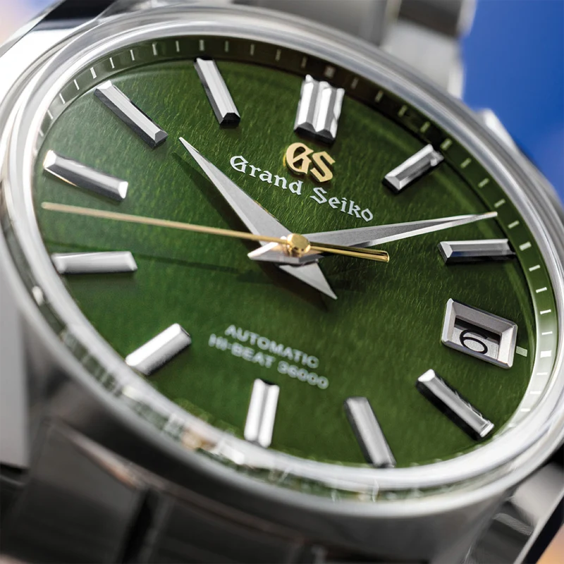 SBGH351 "Rikka" Heritage Hi-Beat 36000 40mm - Green on Bracelet
