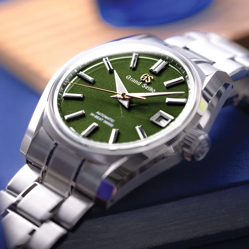 SBGH351 "Rikka" Heritage Hi-Beat 36000 40mm - Green on Bracelet