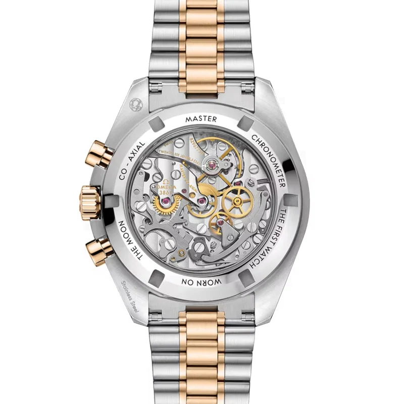 Speedmaster Moonwatch Professional Steel Moonshine Gold 42mm - Silver on Bracelet
