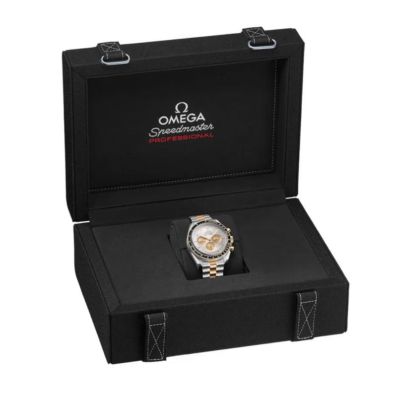 Speedmaster Moonwatch Professional Steel Moonshine Gold 42mm - Silver on Bracelet