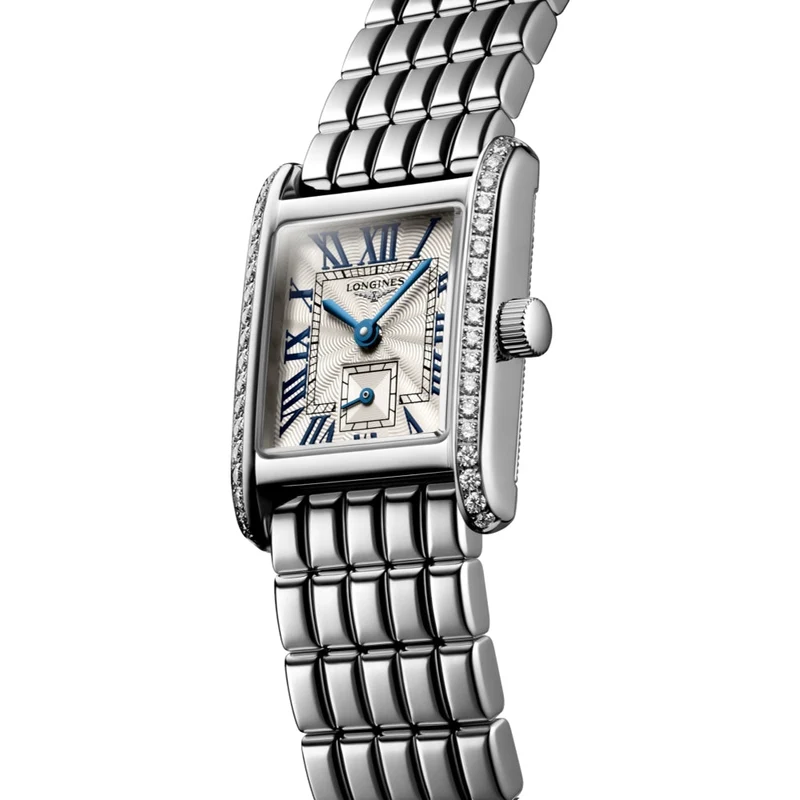 Mini DolceVita 29mm - Silver "Fliniqué" on Bracelet