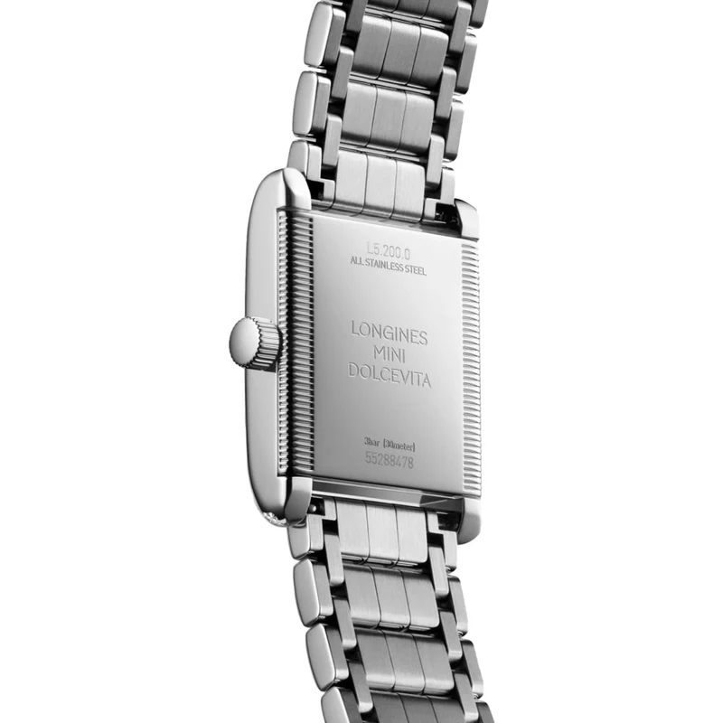 Mini DolceVita 29mm - Silver "Fliniqué" on Bracelet