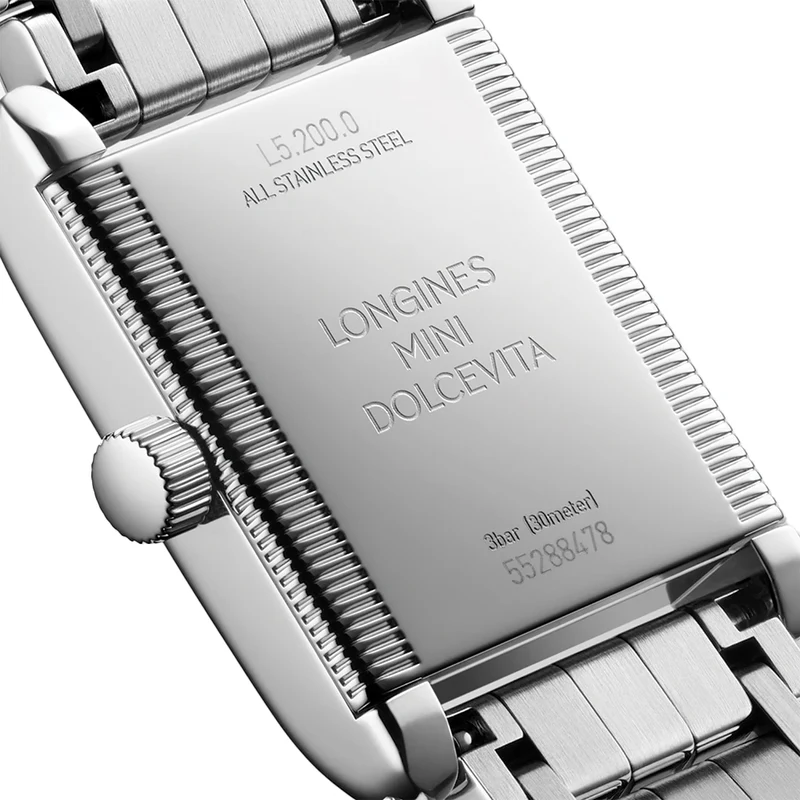 Mini DolceVita 29mm - Silver "Fliniqué" on Bracelet