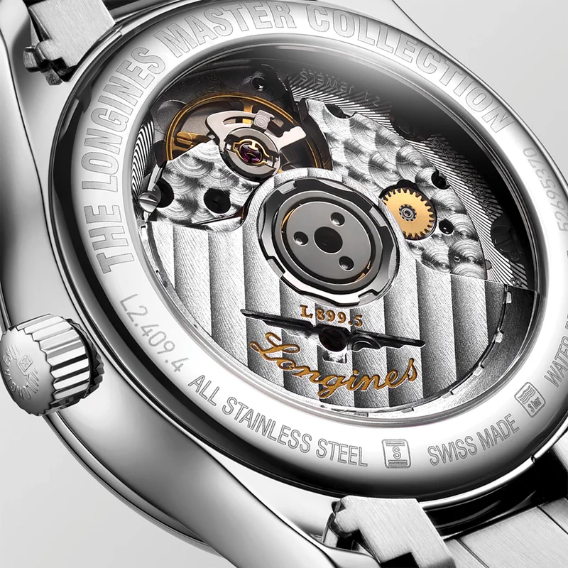 Master Collection Moonphase 34mm - White on Bracelet