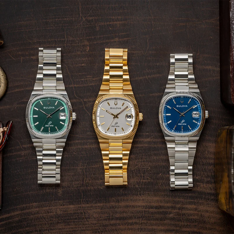 Super Seville HPQ Precisionist 37.5mm - Green on Bracelet