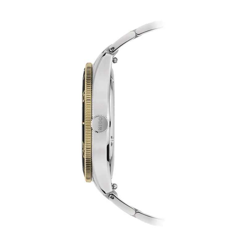 Ocean Star Black and Yellow-Gold PVD Bezel 39mm - Champagne on Bracelet