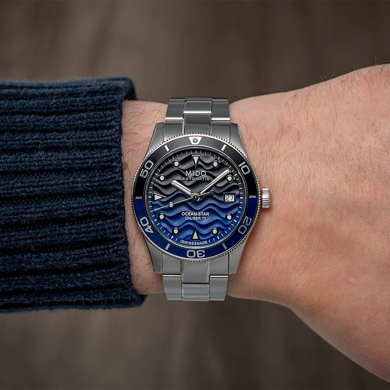 Ocean Star 39mm - Blue on Bracelet
