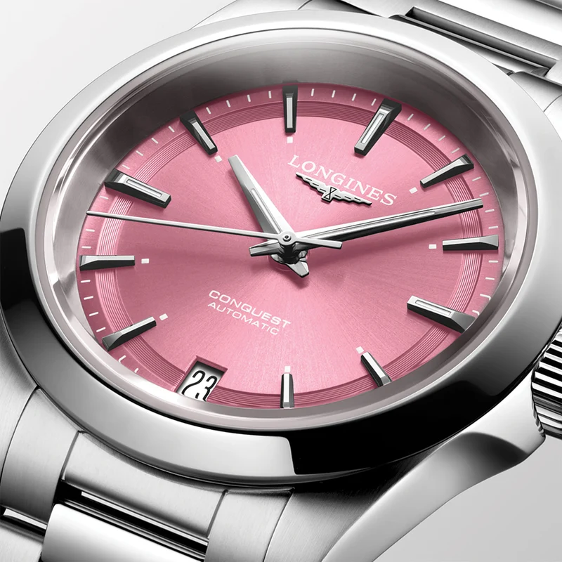Conquest 34mm - Sunray Pink on Bracelet