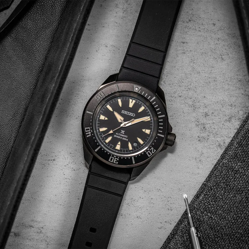 SRPL15 Prospex Samurai Diver 41.7mm - Black on Rubber Strap