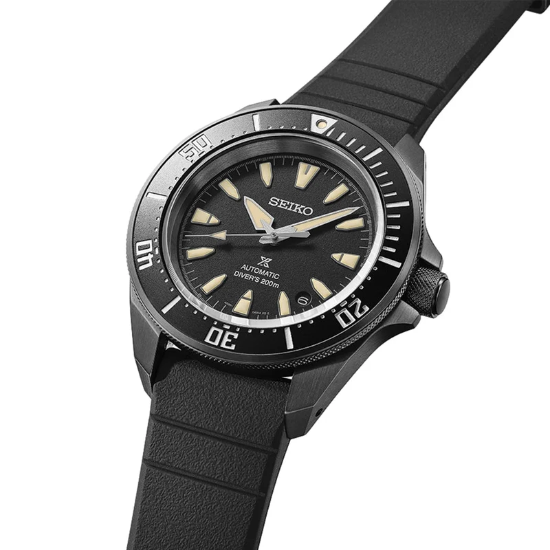 SRPL15 Prospex Samurai Diver 41.7mm - Black on Rubber Strap