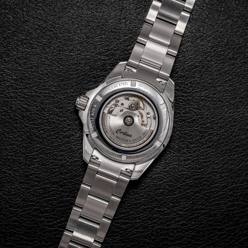 DS Action GMT Powermatic 80 41mm - Black on Bracelet
