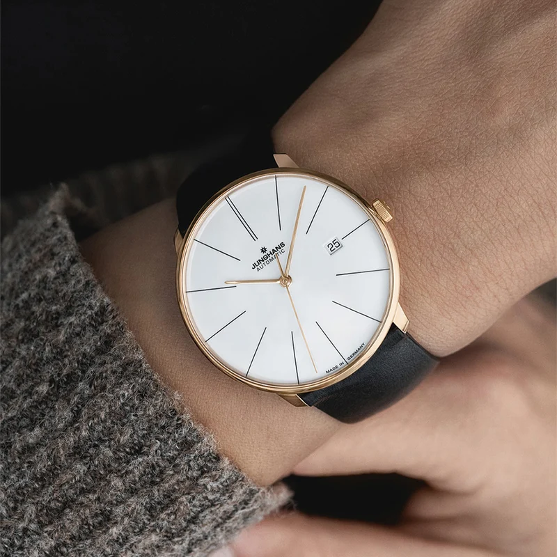 Meister fein Automatic Gold PVD Case White