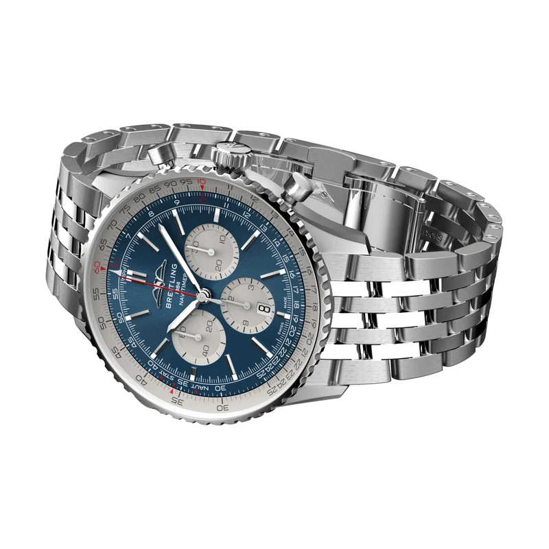 Navitimer B01 Chronograph 46mm - Blue on Bracelet