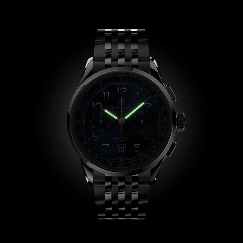 Premier B01 Chronograph 42mm - Blue on Bracelet