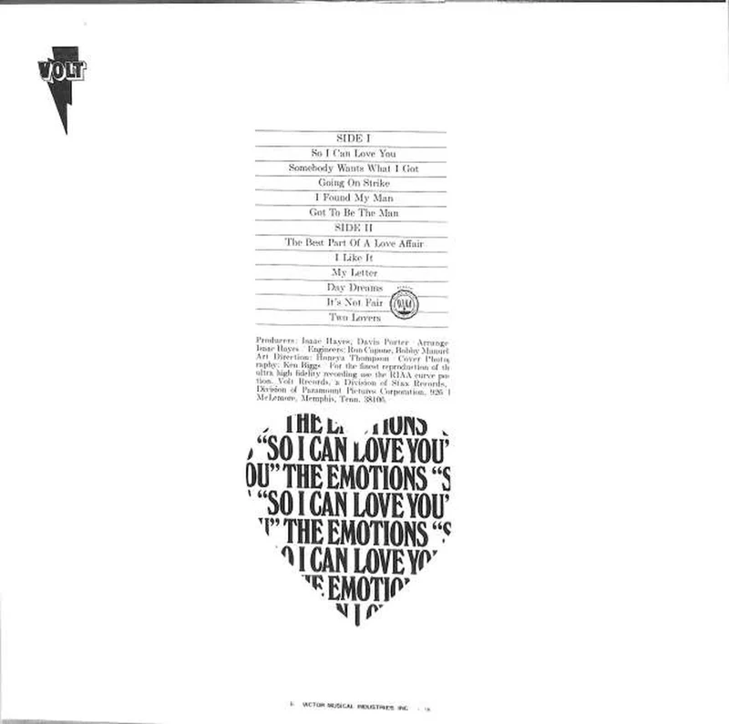 Victor Emotions „So I Can Love You“ VIP-5016