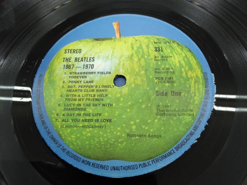 Apple Records The Beatles 1967-1970 PCS 7181
