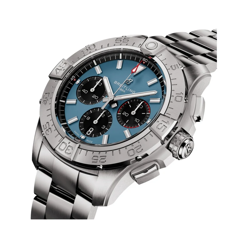 Avenger B01 Chronograph 44mm - Blue on Bracelet