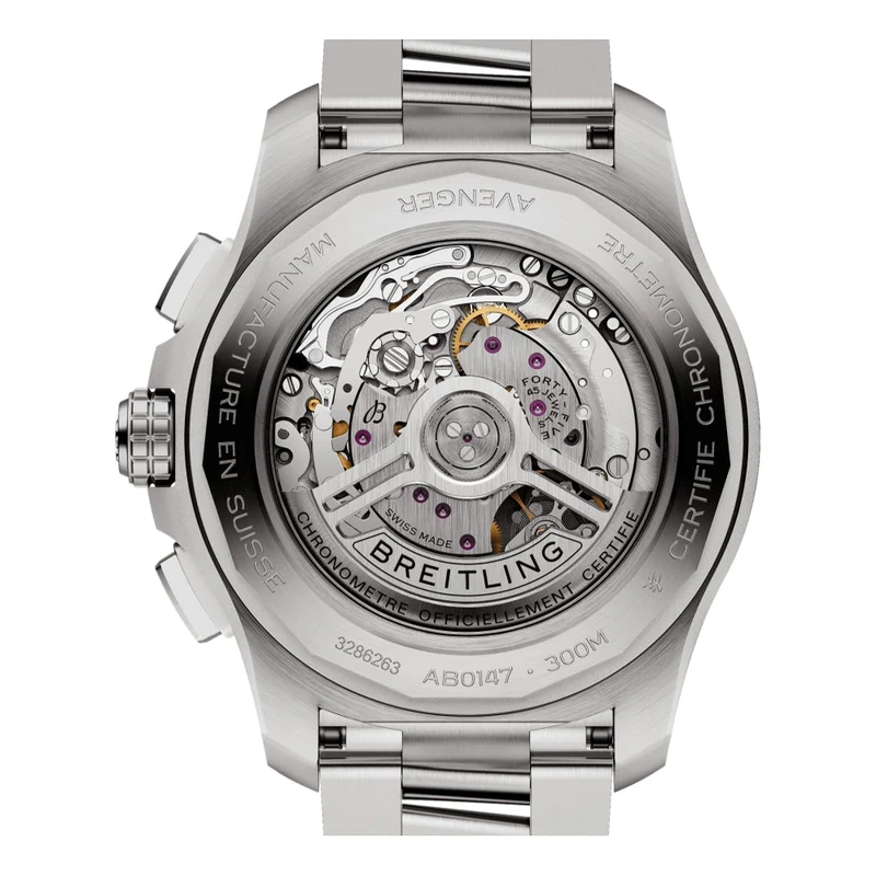 Avenger B01 Chronograph 44mm - Blue on Bracelet