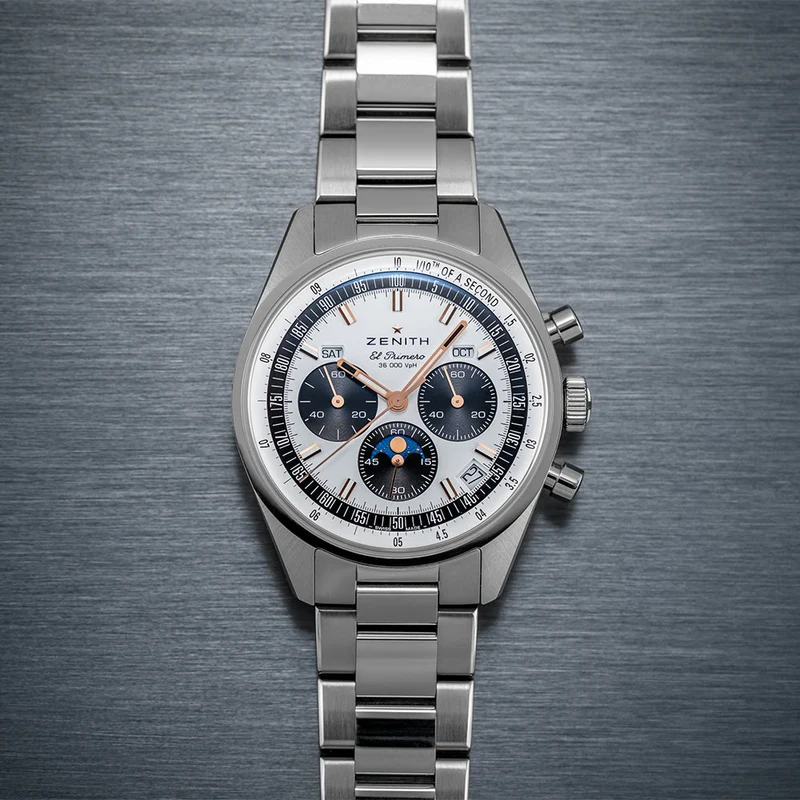 Chronomaster Original Triple Calendar 38mm - Silver on Bracelet