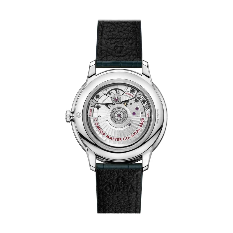 De Ville Prestige 40mm - Green on Leather Strap