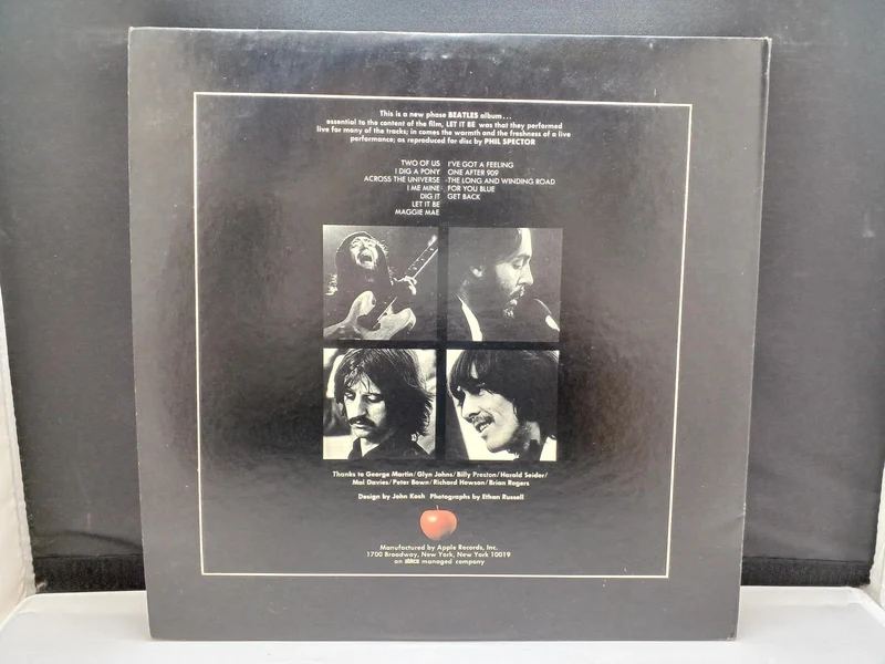 Apple Records LET IT BE / THE BEATLES AR34001