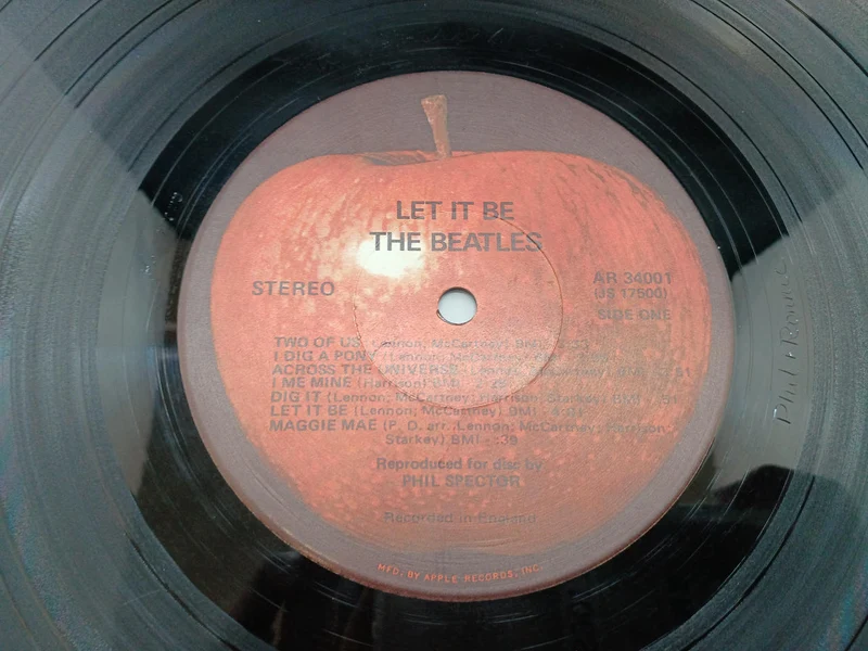 Apple Records LET IT BE / THE BEATLES AR34001