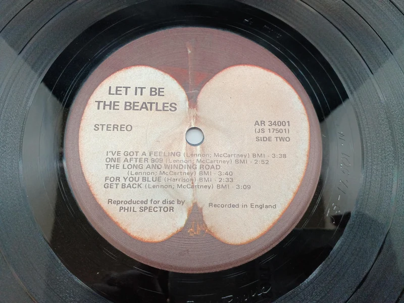 Apple Records LET IT BE / THE BEATLES AR34001