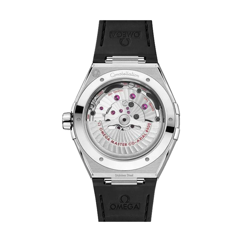Constellation 41mm - Black on Leather Strap