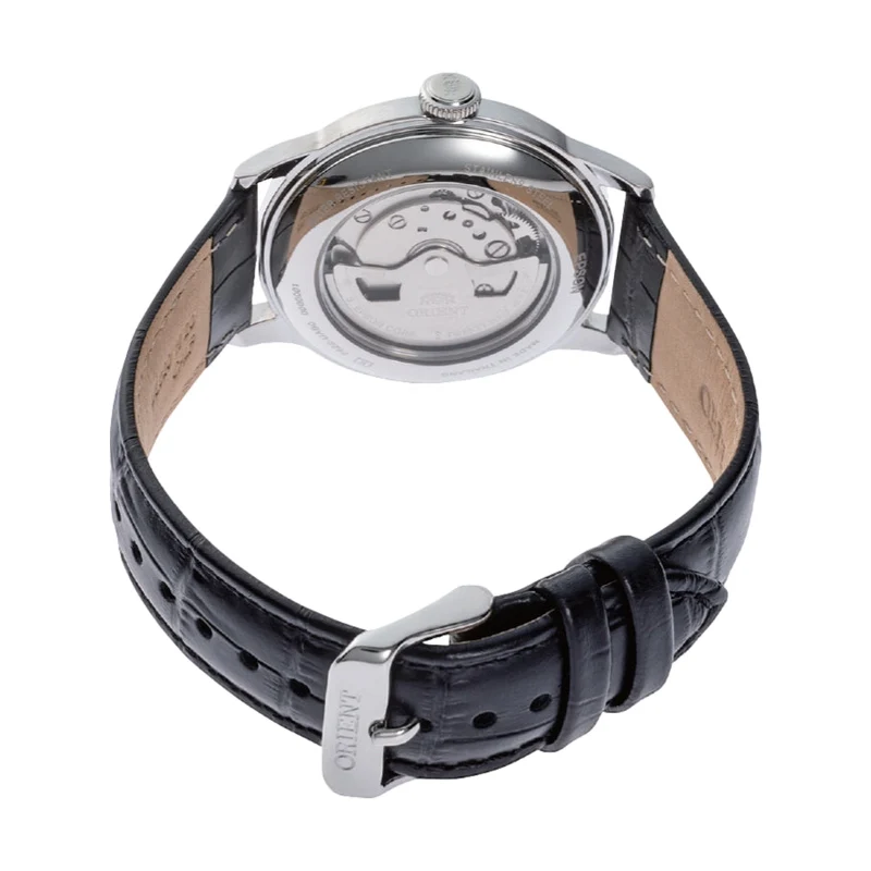 Bambino Version 7 Small Seconds 38mm - White on Leather Strap