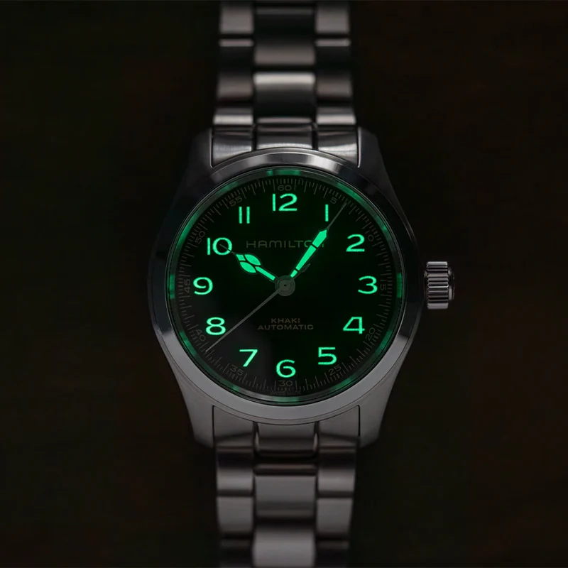 Khaki Field Murph 38mm - Black on Bracelet