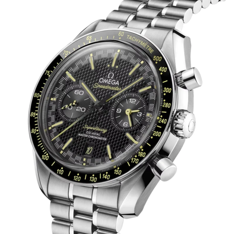 Speedmaster Super Racing 44.25mm - Black on Bracelet