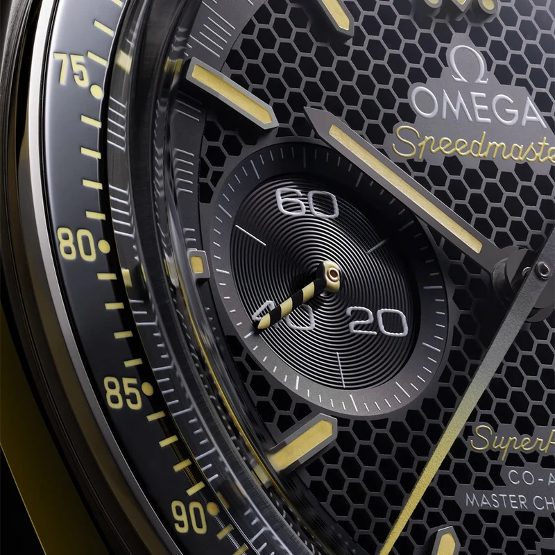 Speedmaster Super Racing 44.25mm - Black on Bracelet