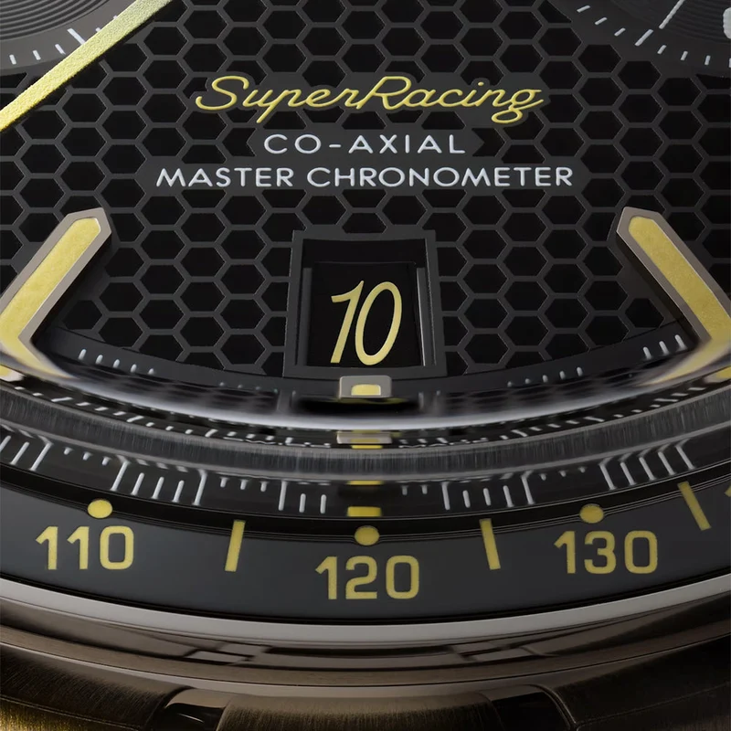 Speedmaster Super Racing 44.25mm - Black on Bracelet