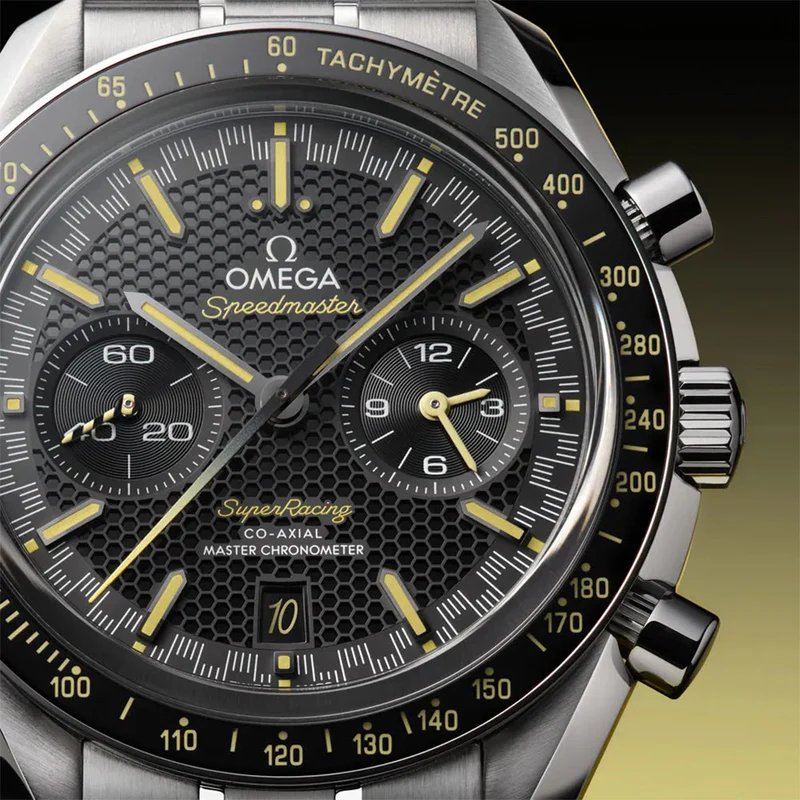 Speedmaster Super Racing 44.25mm - Black on Bracelet