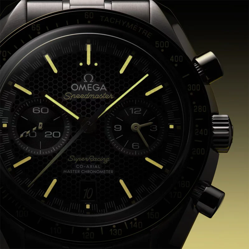 Speedmaster Super Racing 44.25mm - Black on Bracelet