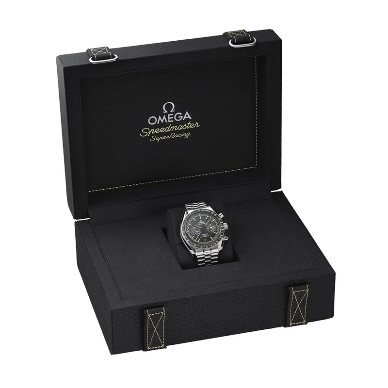 Speedmaster Super Racing 44.25mm - Black on Bracelet