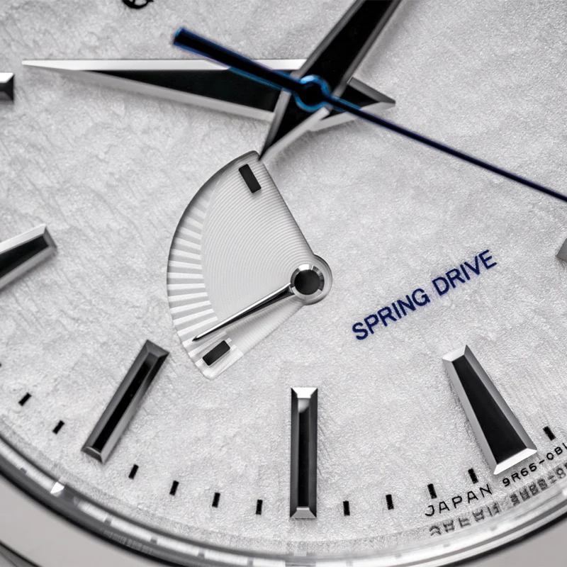 SBGA211 "Snowflake" Heritage Spring Drive 41mm - White on Bracelet