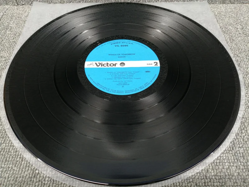 VICTOR Analog Record EUROPA/WINGS OF TOMORROW