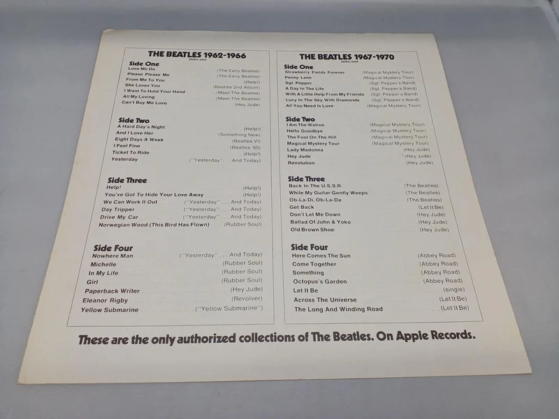 Apple Records THE BEATLES/1967-1970 SKBO3404