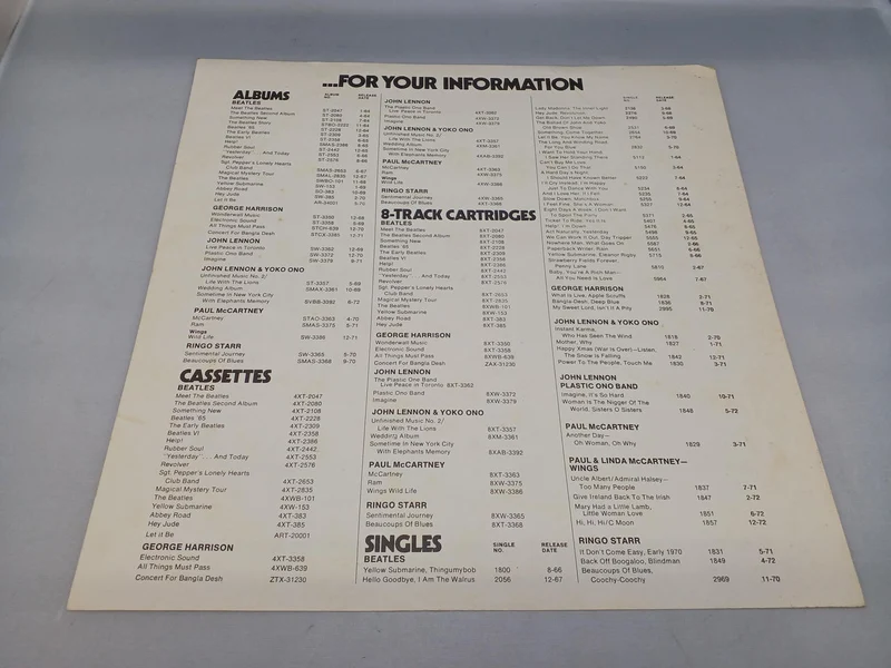 Apple Records THE BEATLES/1967-1970 SKBO3404