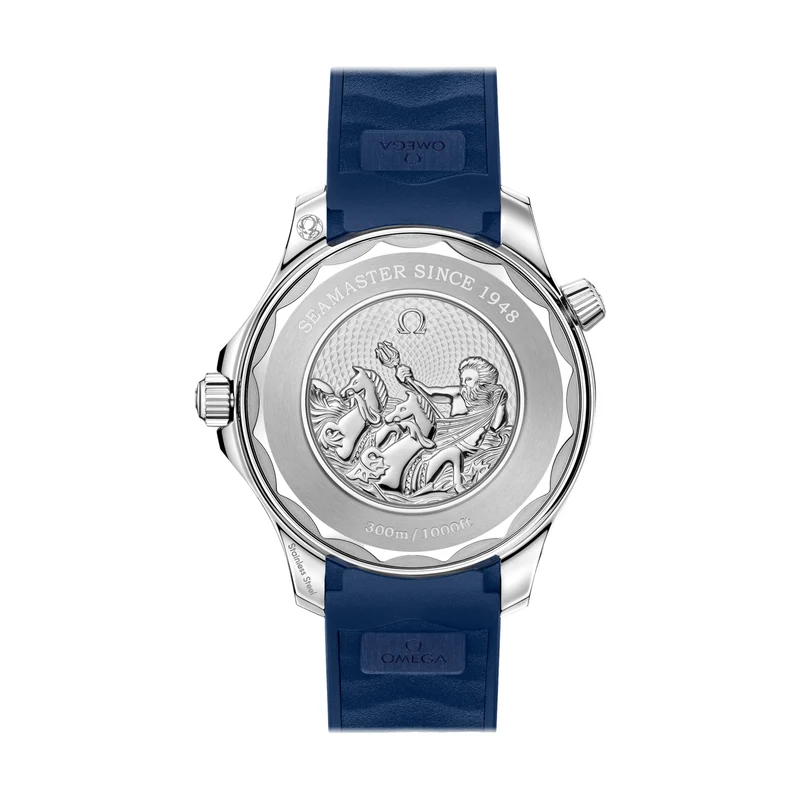 Seamaster Diver 300M 42mm - Summer Blue on Rubber Strap