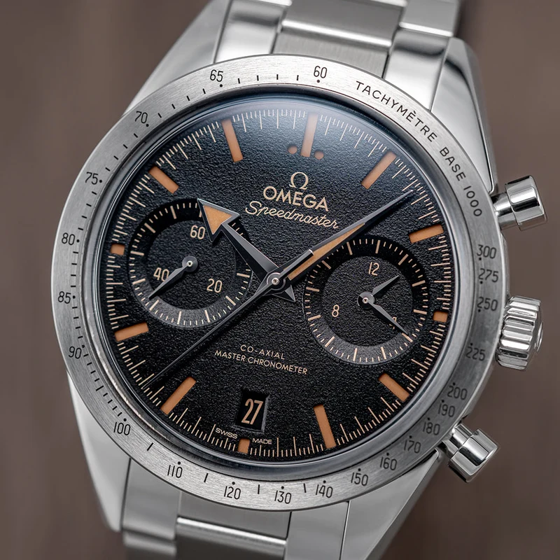 Speedmaster '57 Chronograph 40.5mm - Black on Bracelet