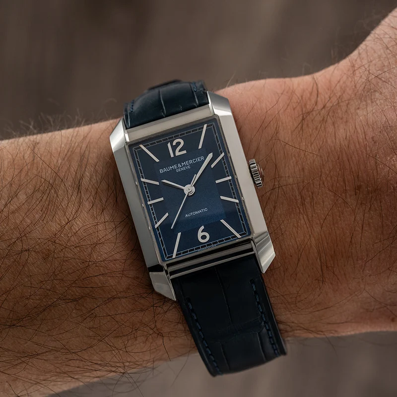 Hampton 10732 Automatic 43mm - Blue on Leather Strap