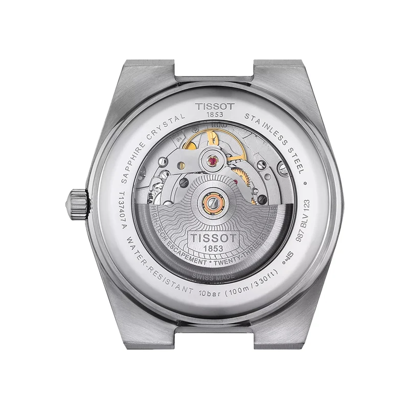 PRX Automatic Powermatic 80 40mm - Black on Rubber Strap